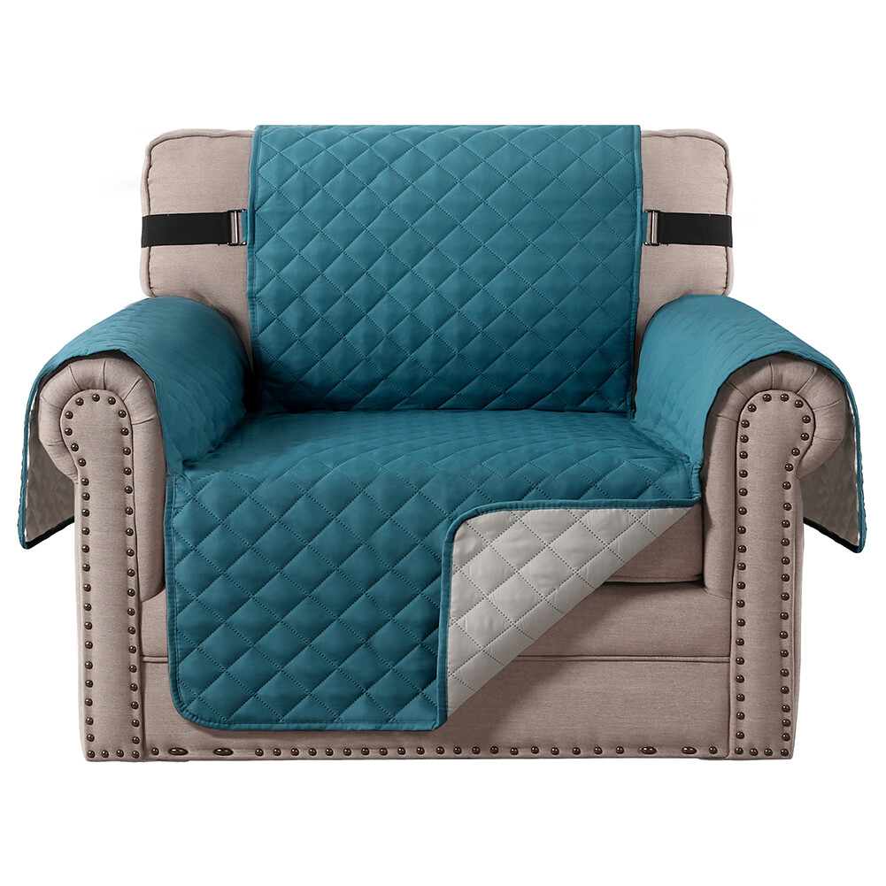 1/2/3 Seater Quilted Sofa Cover Waterproof Non Slip Couch Pet Protector Mat