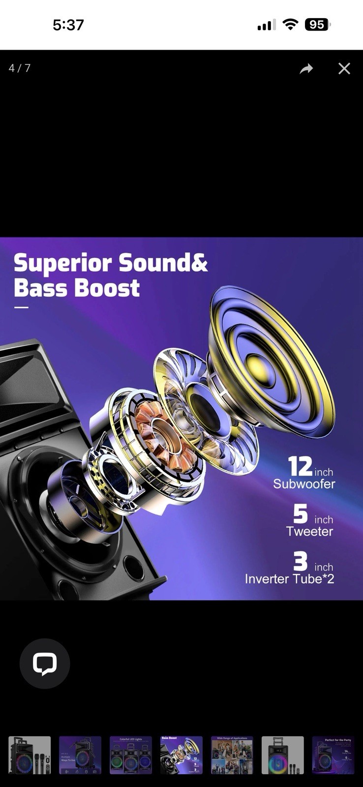Seenda Wireless Karaoke Machine