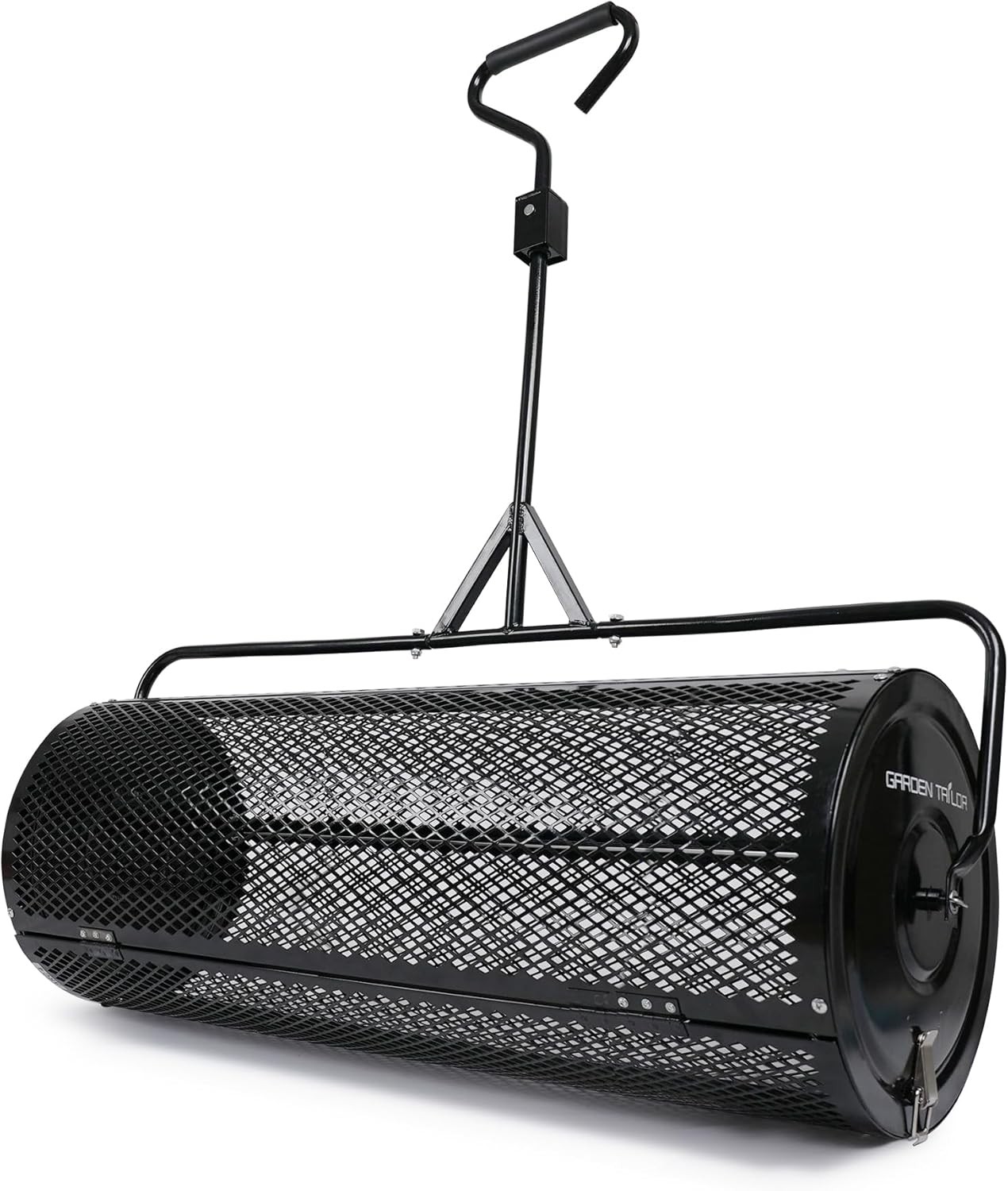 Compost Spreader 44 Inch Towable Peat Moss with Installation...