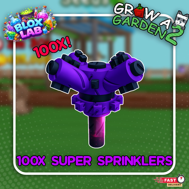 💸Grow a Garden 2 | 100X Super Sprinklers FAST DELIVERY 🚚 CHEAPEST