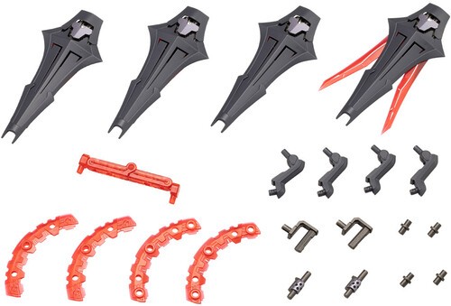 Kotobukiya - MSG - Heavy Weapon Unit61 Orbit Circle Black Version Model Kit [New