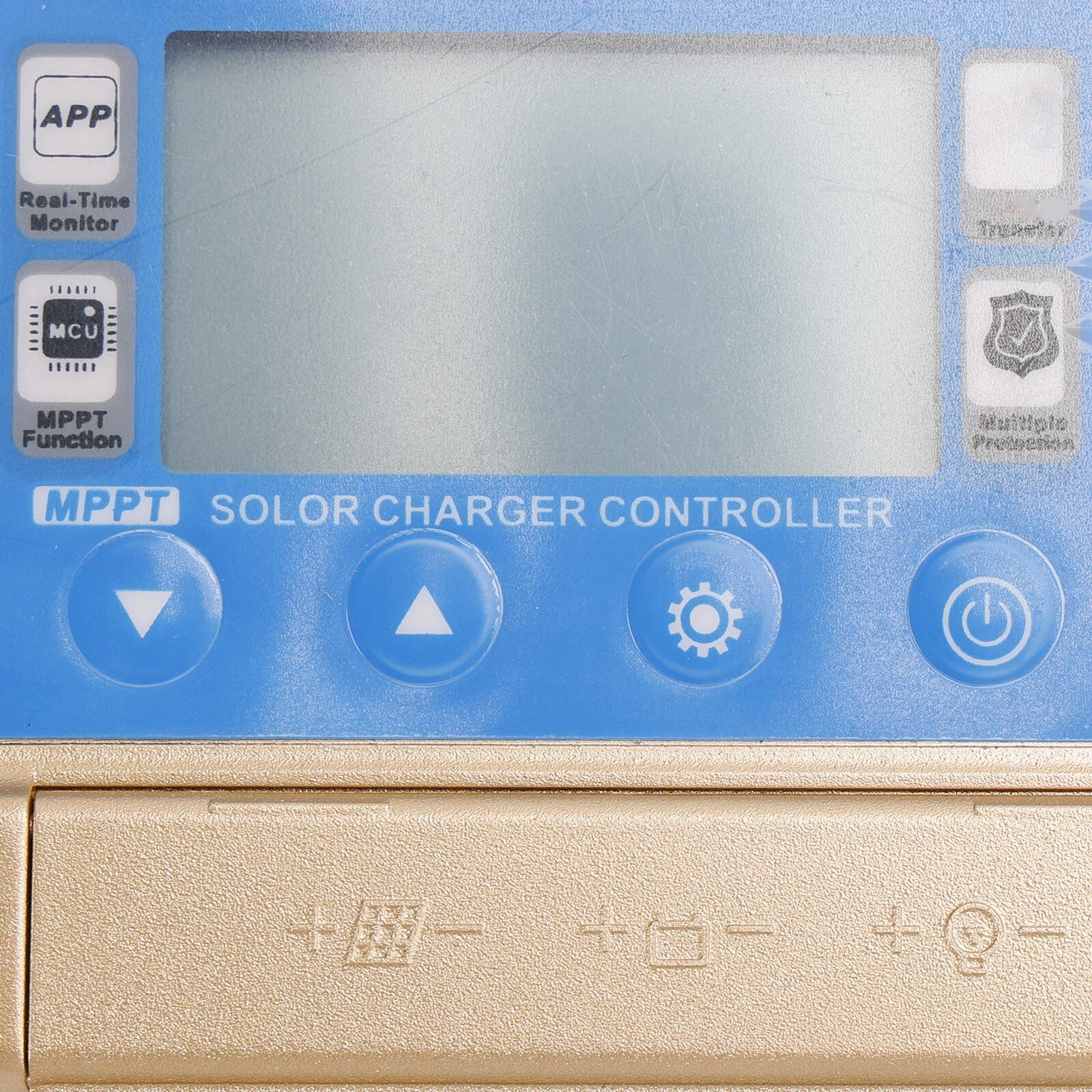 MPPT Solar Charge Controller 50A with Low Heat Generation Design for 12V 24V