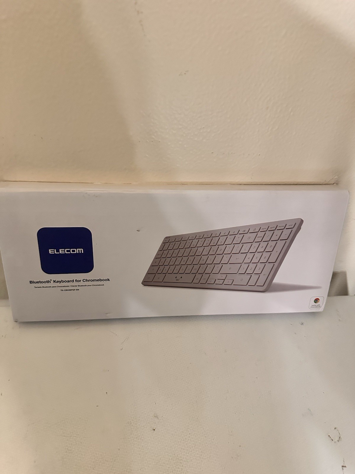 NIB Elcom wireless Bluetooth Key Board for Chromebook Gray