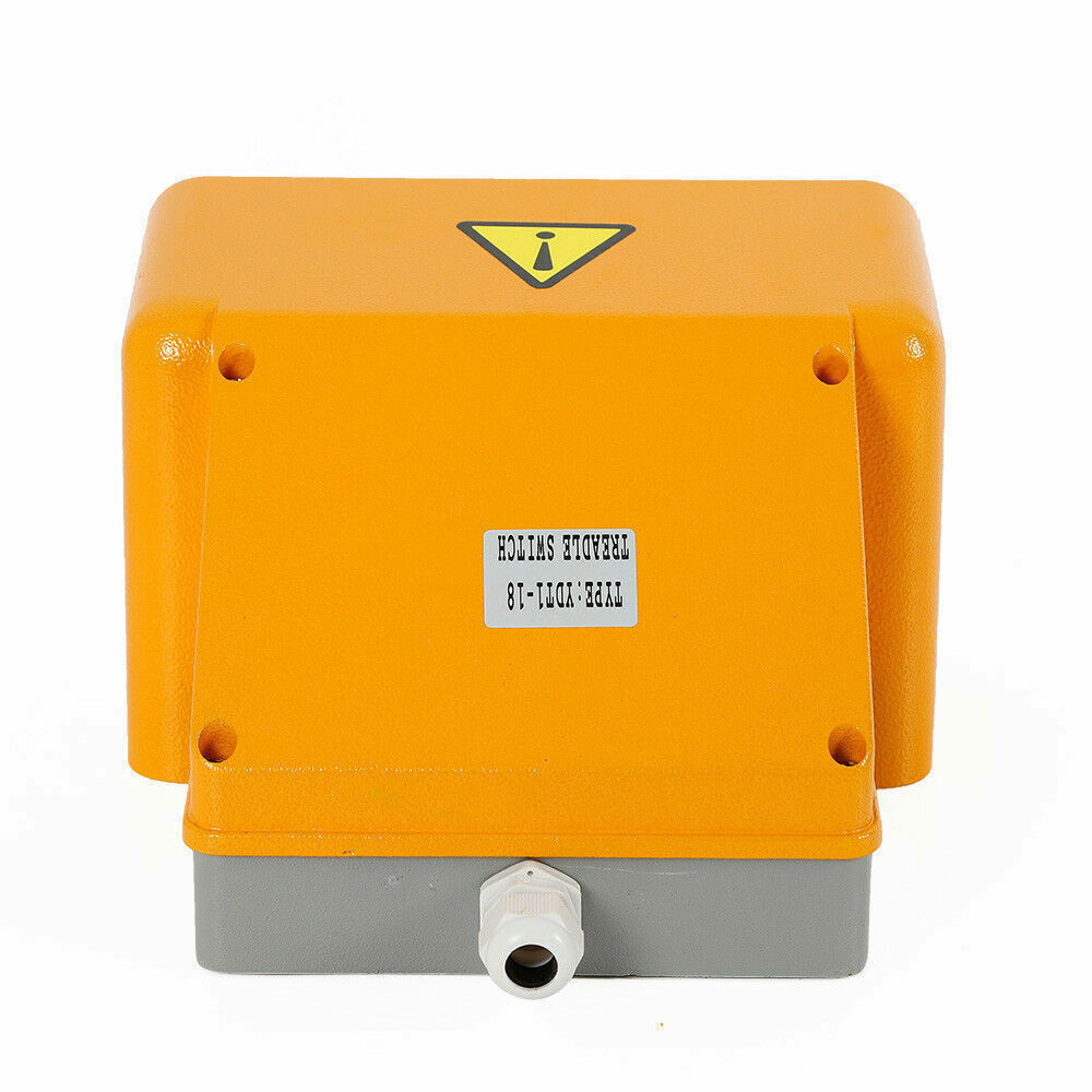 Foot Pedal Switch Oversized Electric Foot Switch for Electrical Machine Power