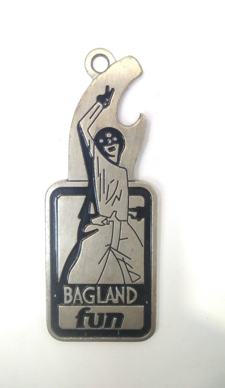 Bagland Fan Keychain Opener Collectibles Vintage Metal