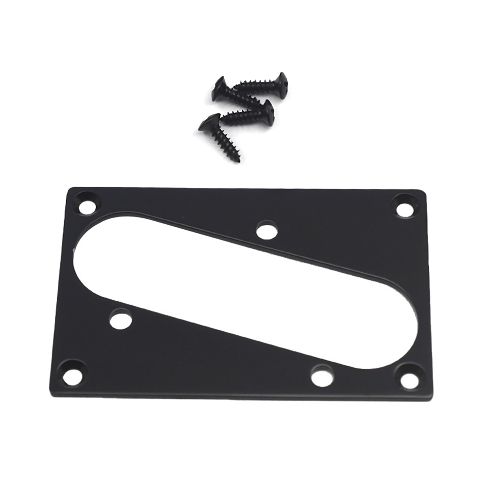 New Black Metal Guitar Bridge Pickup Ring Parts For TL Electric Guitar Bridge