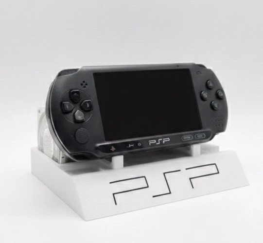 Sony PSP Display Stand UMD Game Storage Holder Dock For 2000 3000 White New