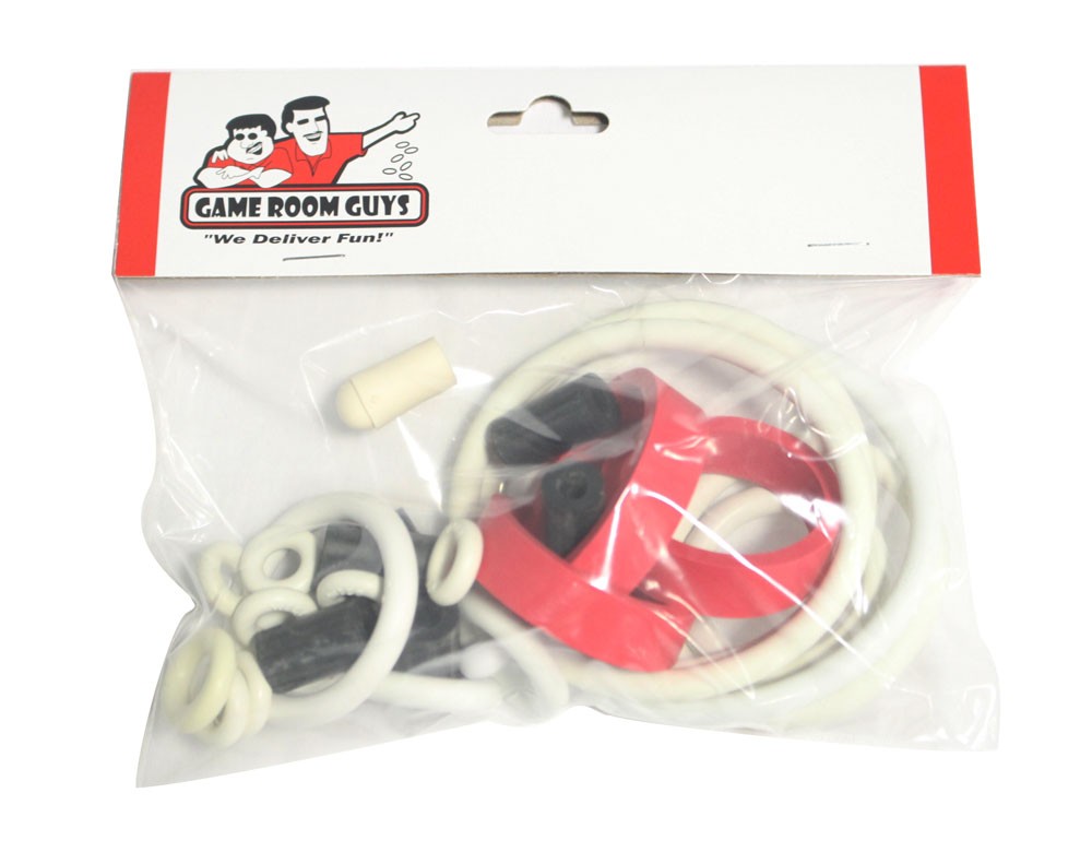 Data East Secret Service Pinball Machine Replacement Rubber Ring Kit White
