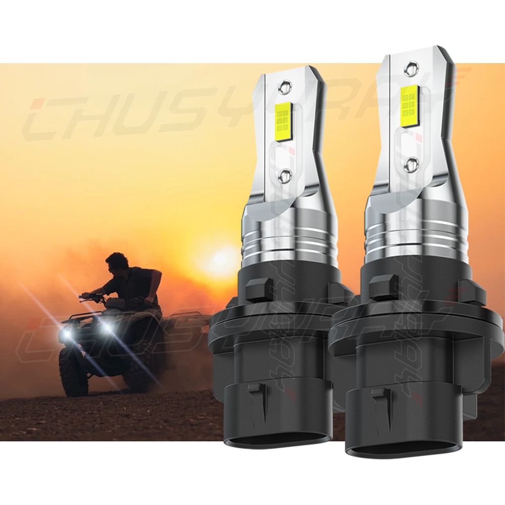 LED Bulb Kit for Honda TRX500 2005-2009 2010 2011 ATV Headlights Foreman 500