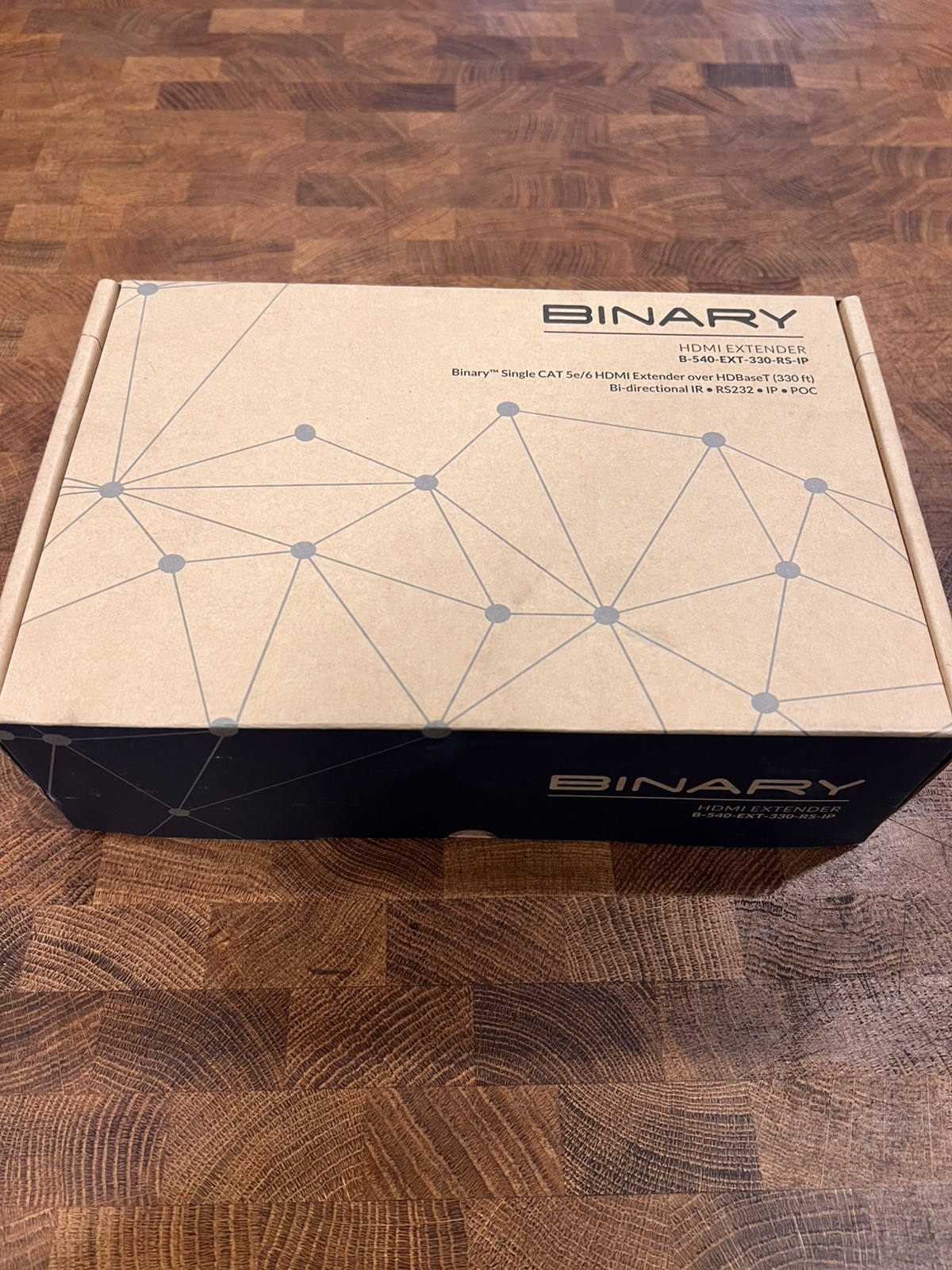 Binary B-540-EXT-230-IR Extender - Black New In Box