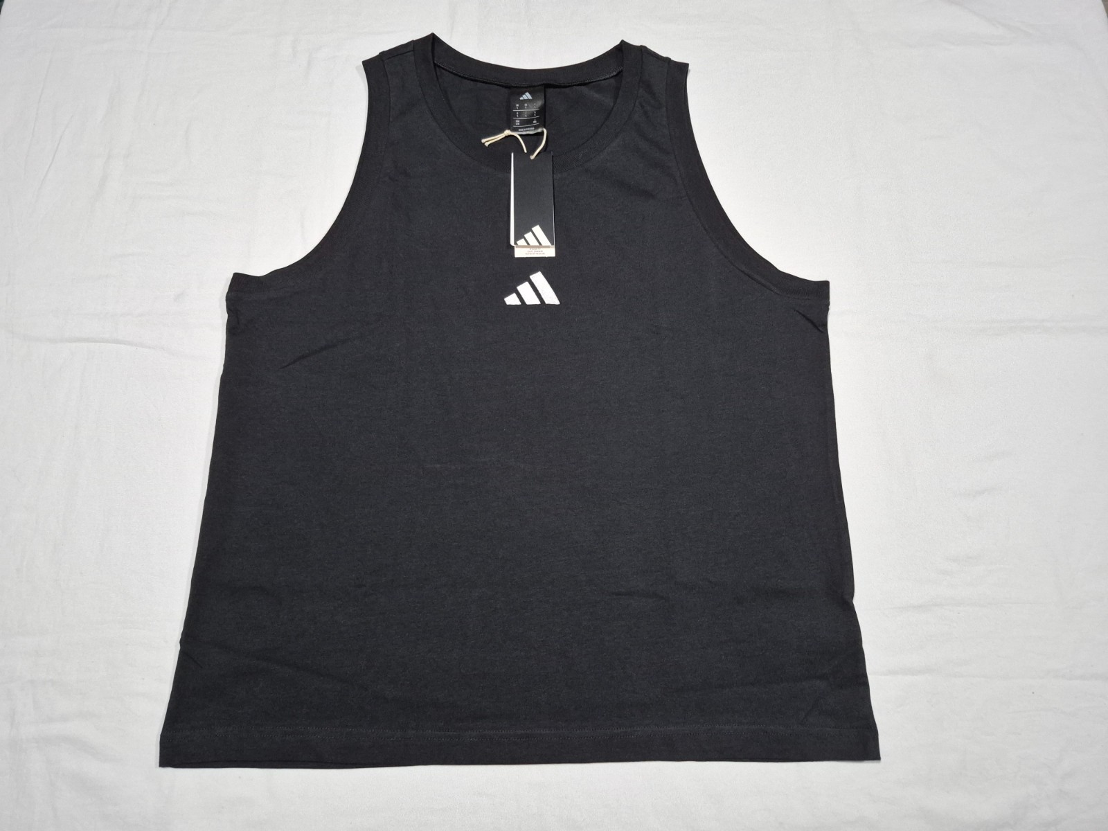 Adidas Men's Multi Sports SL Summer Gym Tank Top JE8986 Black White