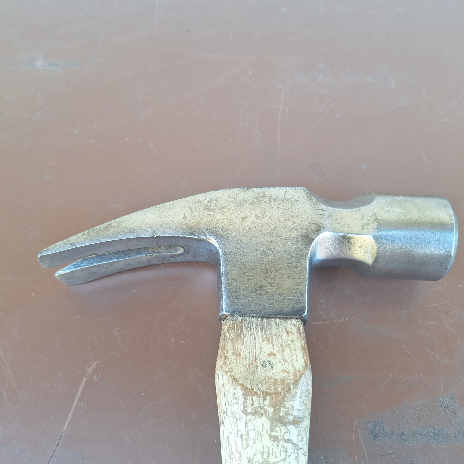 Vintage Stiletto Straight Claw Framing Hammer Smooth Face Solid No Play