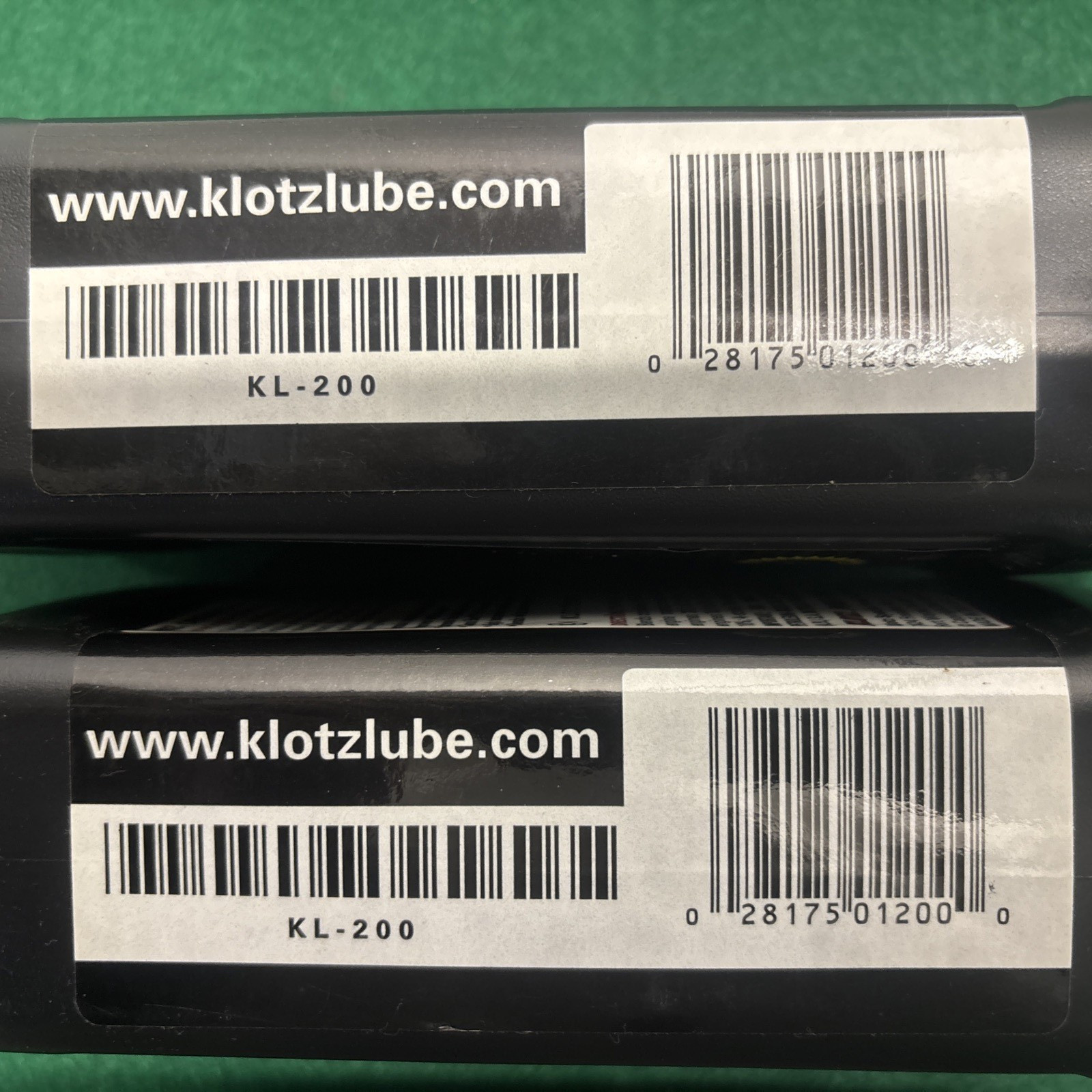Lot of (2) N.O.S. Klotz Original Techniplate 1 Quart KL-200 PRE-MIX for Racing