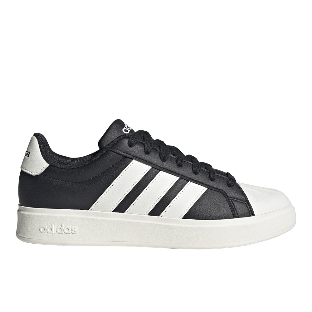 adidas Streettalk Lace Up  Womens Black Sneakers Casual Shoes JP8284