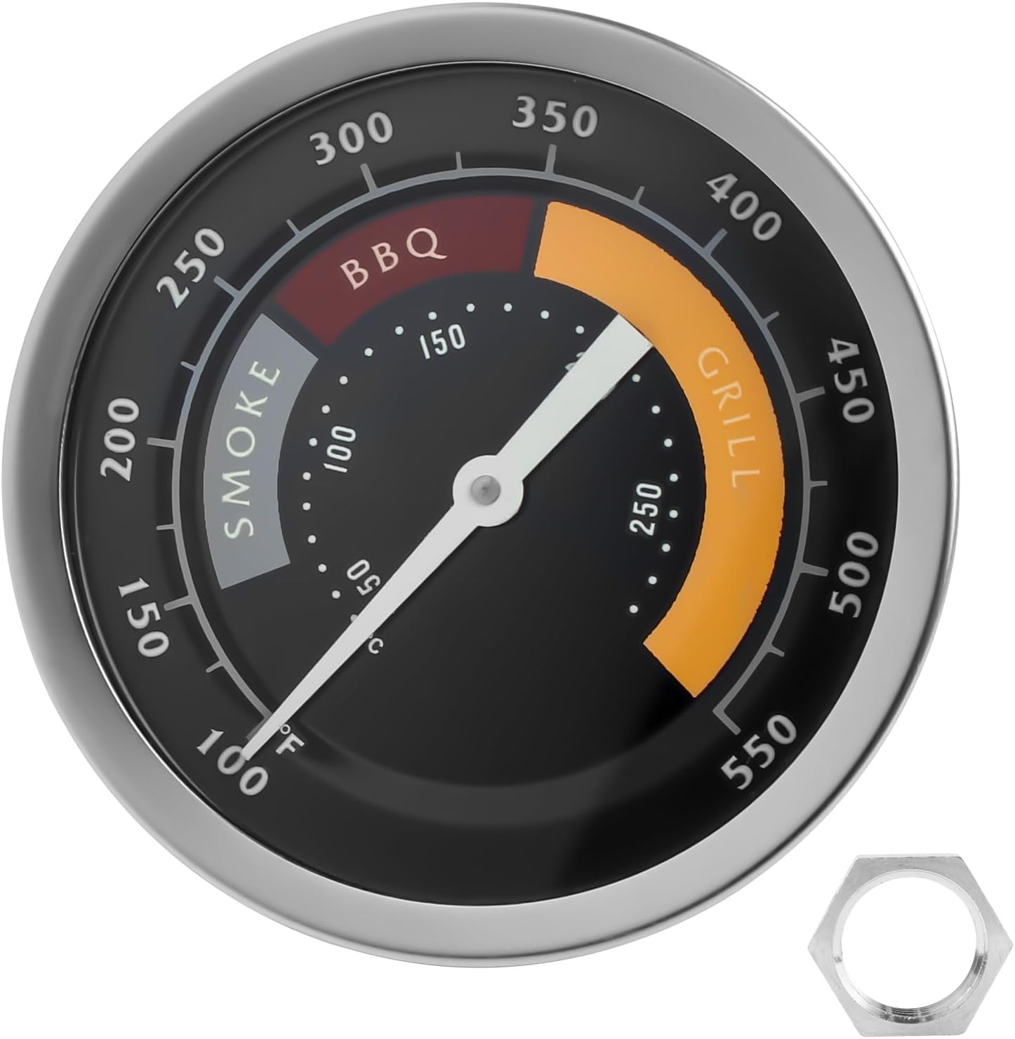 3695528R06 Grill Thermometer Fit for Oklahoma Joe's Smoker Temperature Gauge,
