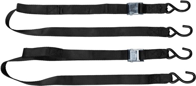 Fire Power 1.5" Tie Downs with Soft-Tye Black