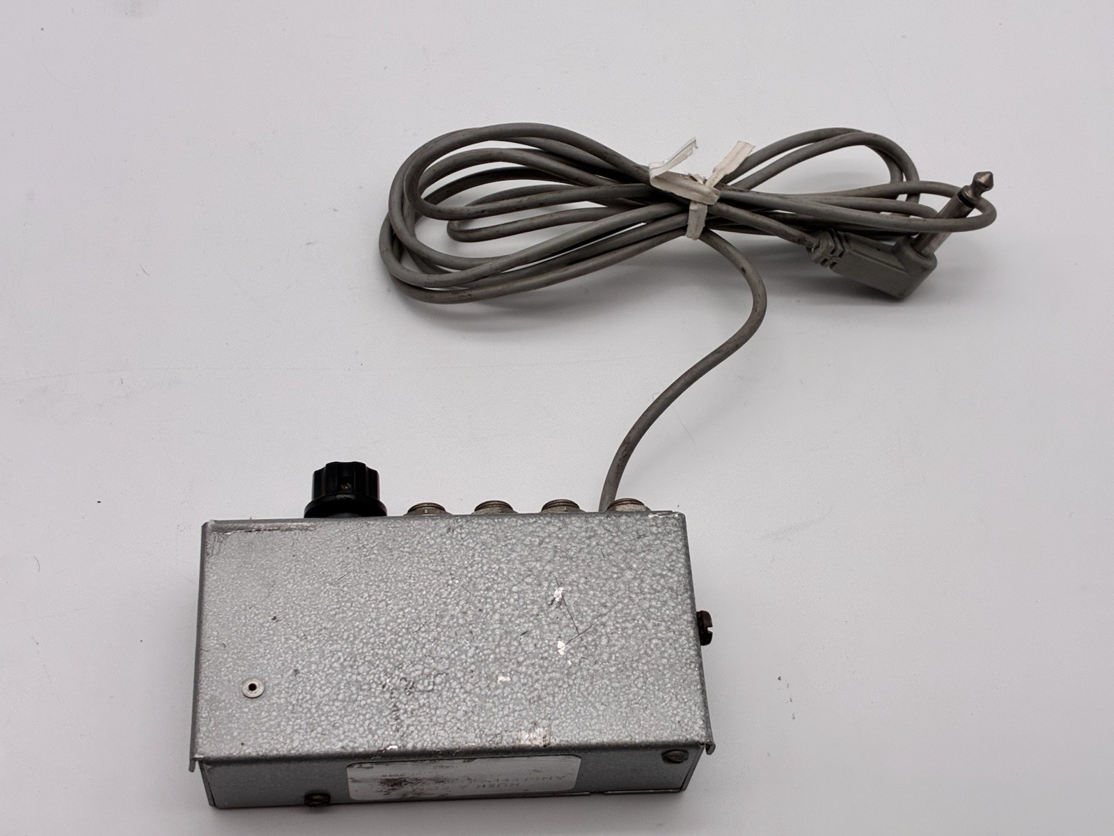 HUSH-A-COM Aircraft Intercom Control Box 12V/24V Aviation Audio Panel Tested