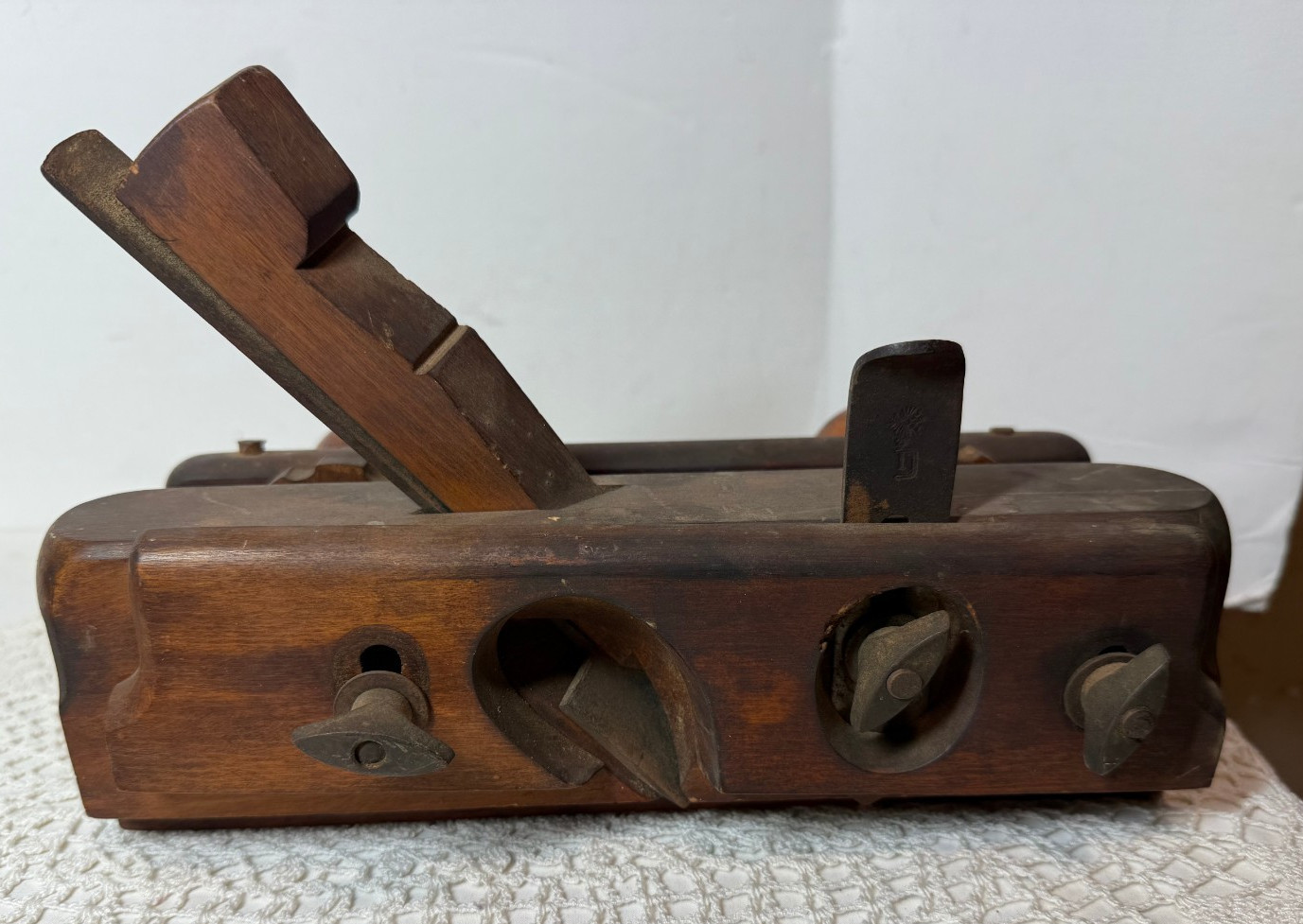 KOEST KGLUNG WOODEN SCREW ARM ADJUSTABLE BEVEL EDGE PLANE