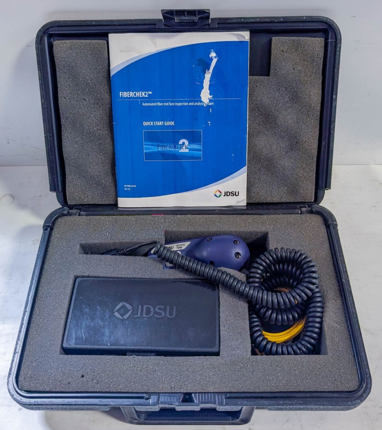 JDSU P5000 FIBER INSPECTION PROBE C/W CARRYING