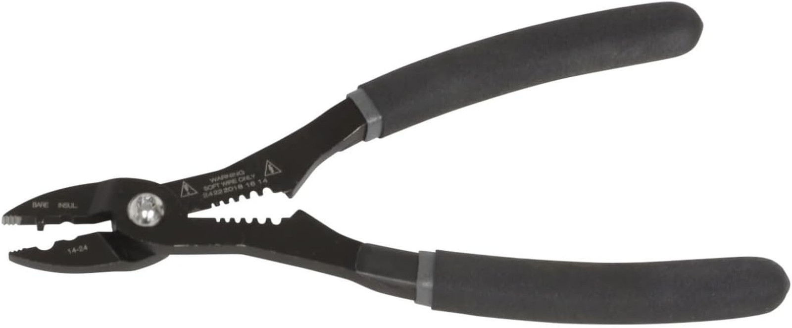 Lisle 68250 Compact Multi Function Wire Stripper, 14 24 Gauge