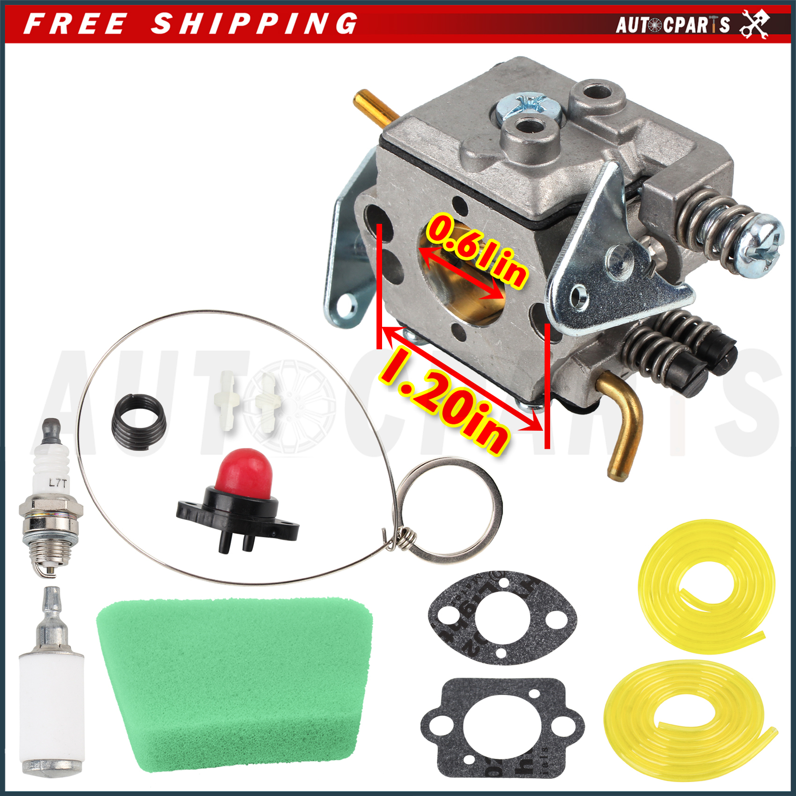 Craftsman 358350370 358.350370 36cc 16'' Gasoline Chain Saw carburetor carb