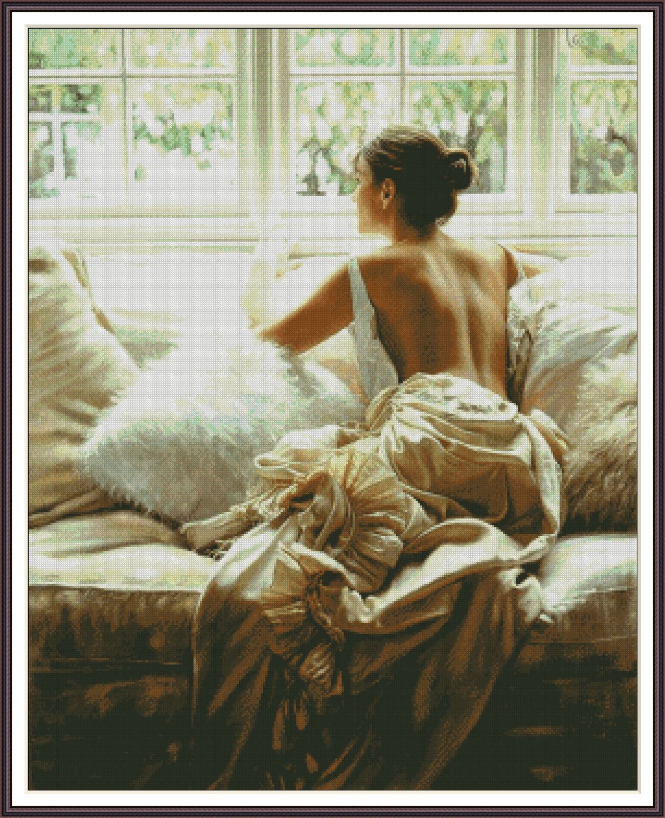 Daydreaming 536- Chart Counted Cross Stitch Pattern craft