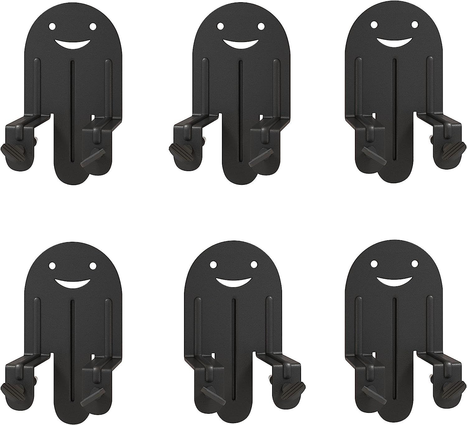 Upcanso Bed Frame Mattress Non Slip Gaskets, Set of 6 Cute Black