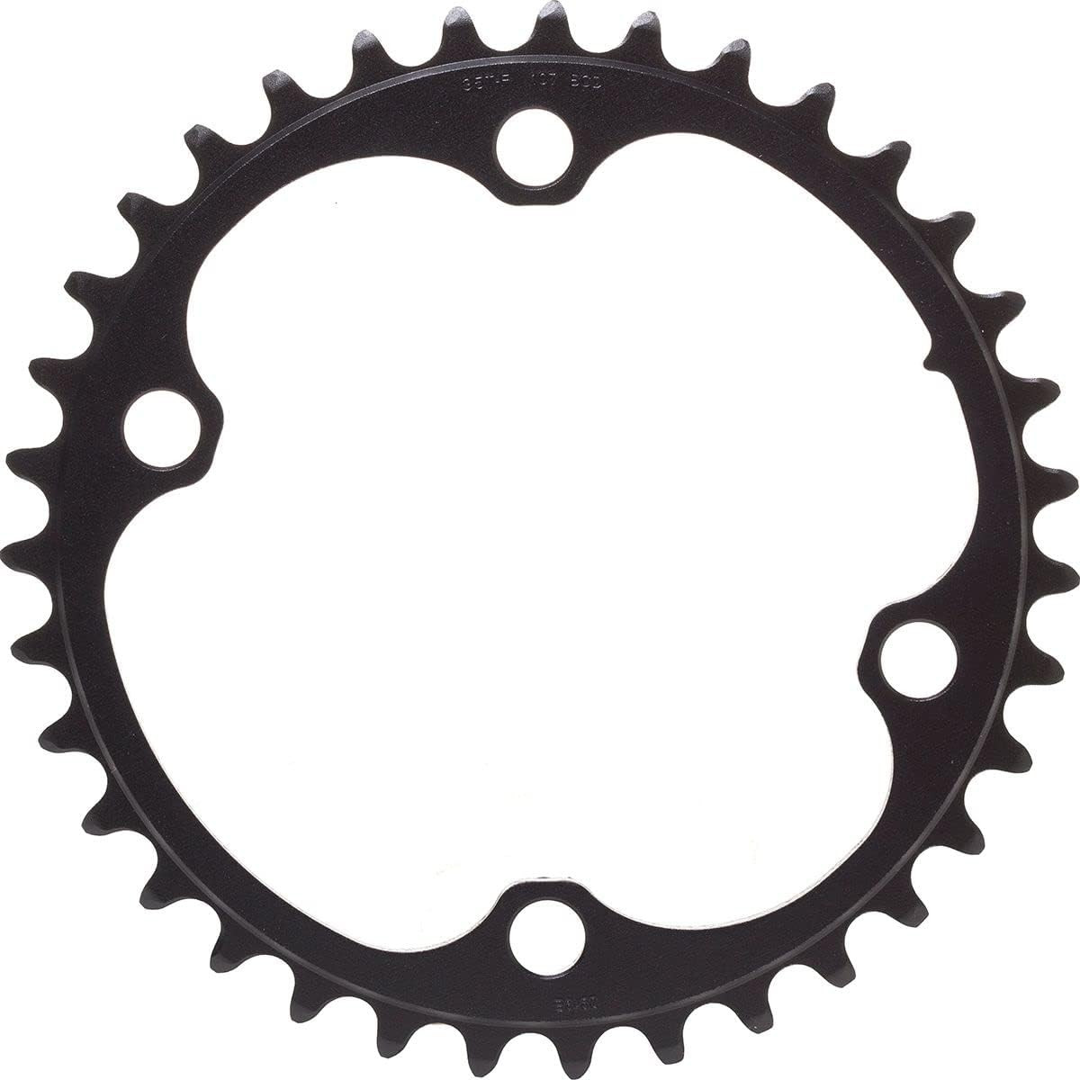 Force 2X12-Speed Inner Chainring - 35T, 107 BCD, 4-Bolt, Blast Black, for Use wi