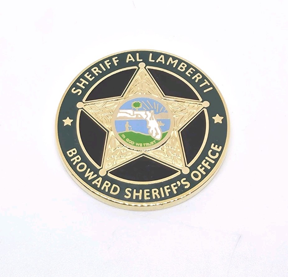 2009 Broward County Florida Sheriff’s Office Al Lamberti NSA 69th Annual Coin