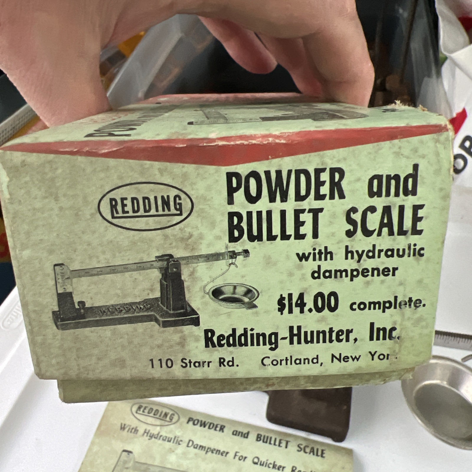 Redding Powder & Bullet Scale NOS