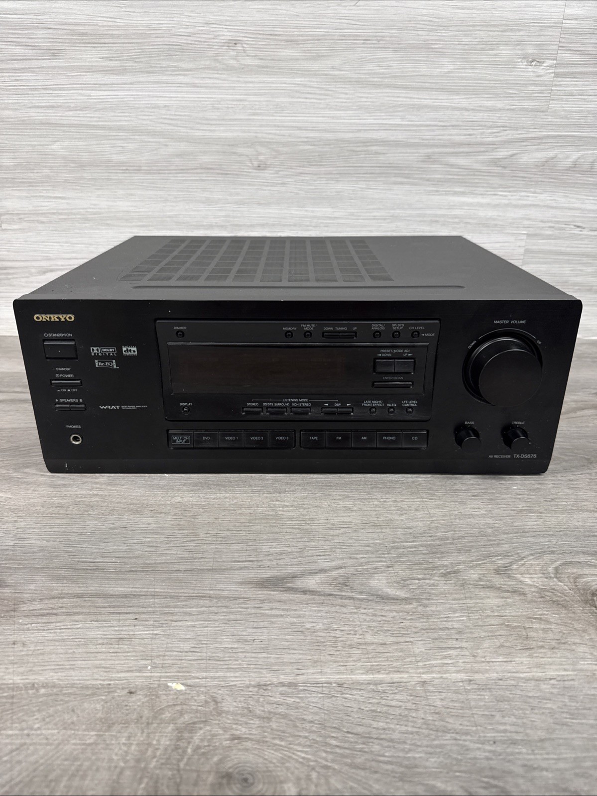 VINTAGE Onkyo AV Receiver TX-DS575 Digital AM-FM Stereo DTS Surround No Remote