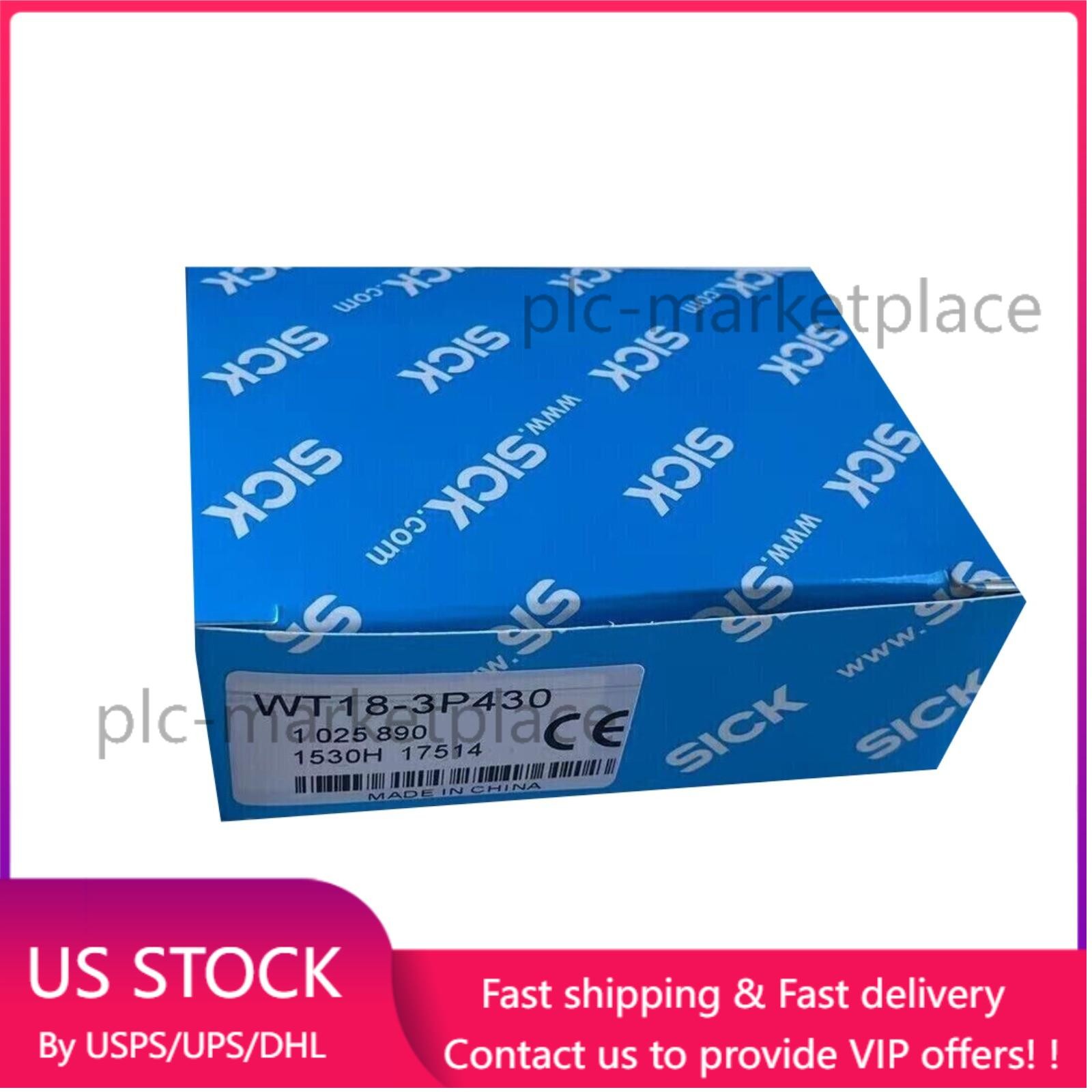 US FREE TAX  SICK WLL170-2P430 WLL1702P430 6029514 Photoelectric