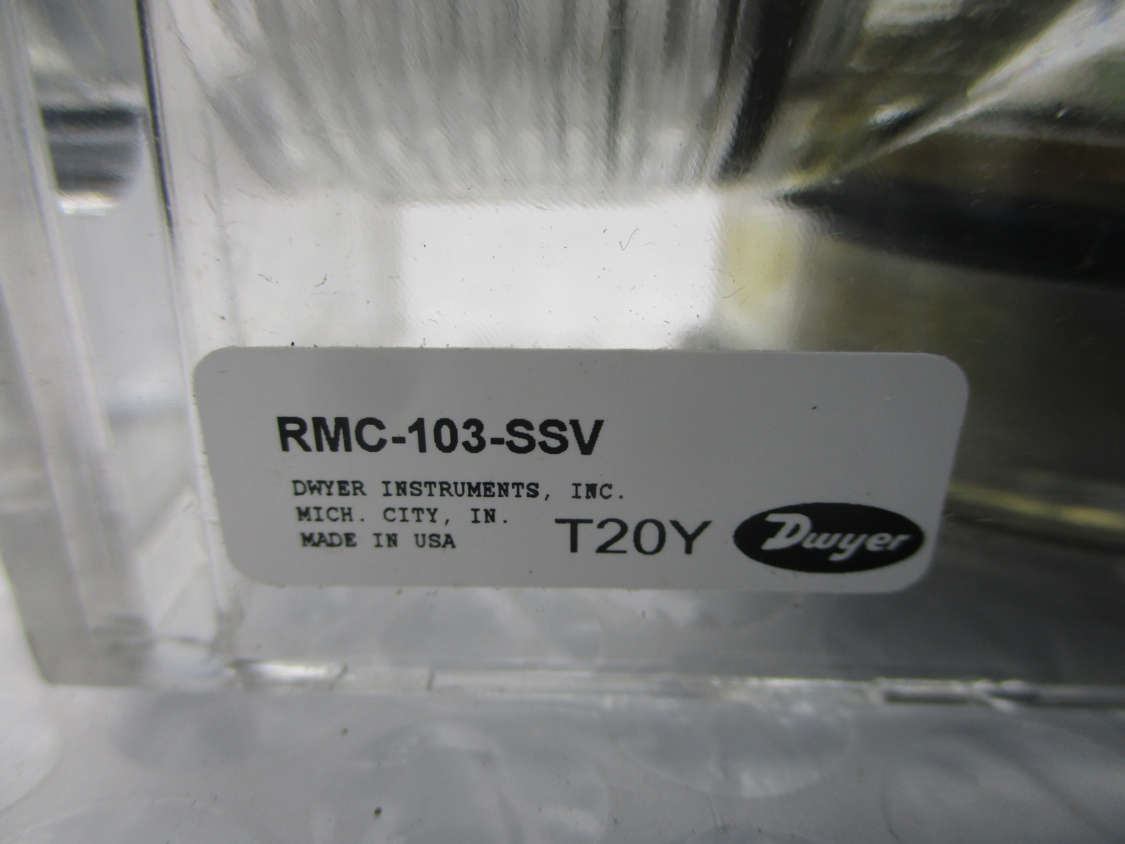 DWYER RMC-103-SSV FLOW METER NSNP