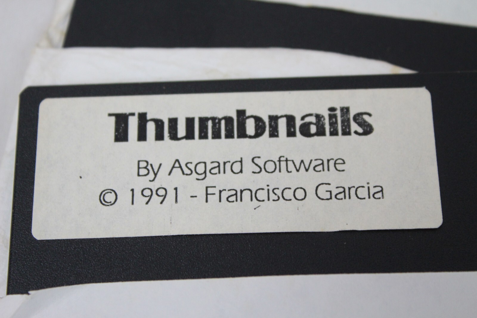 Vintage Computer Software Floppy Disk Lot Thumbnails Asgard Francisco Garcia