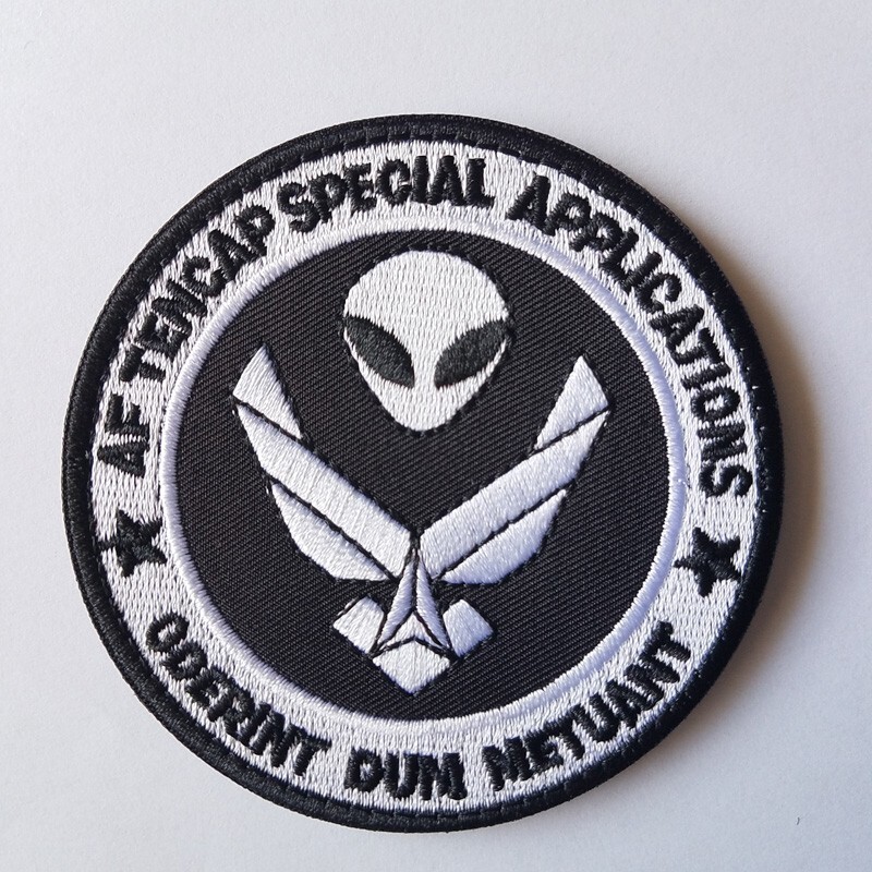 Air Force Area 51 Black Ops Tencap Special Reconnaissance ODERINT DUM Hook Patch