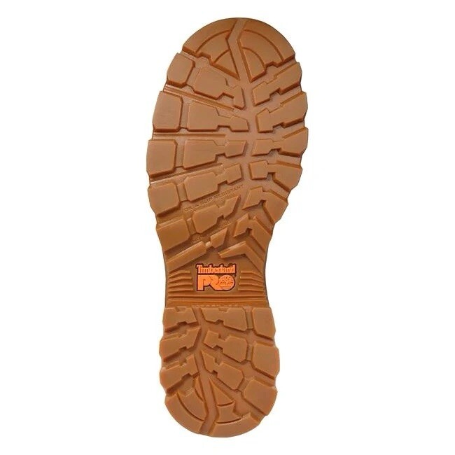 Men's Timberland PRO 6" TiTAN EV Waterproof Boots WHEAT TAN COMPOSITE TOE WORK