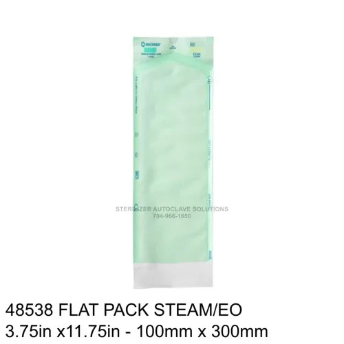 Halyard Sterilization Pouch 48538 CASE Self Seal Paper 3.75″ x 11.75″ Flat Pack