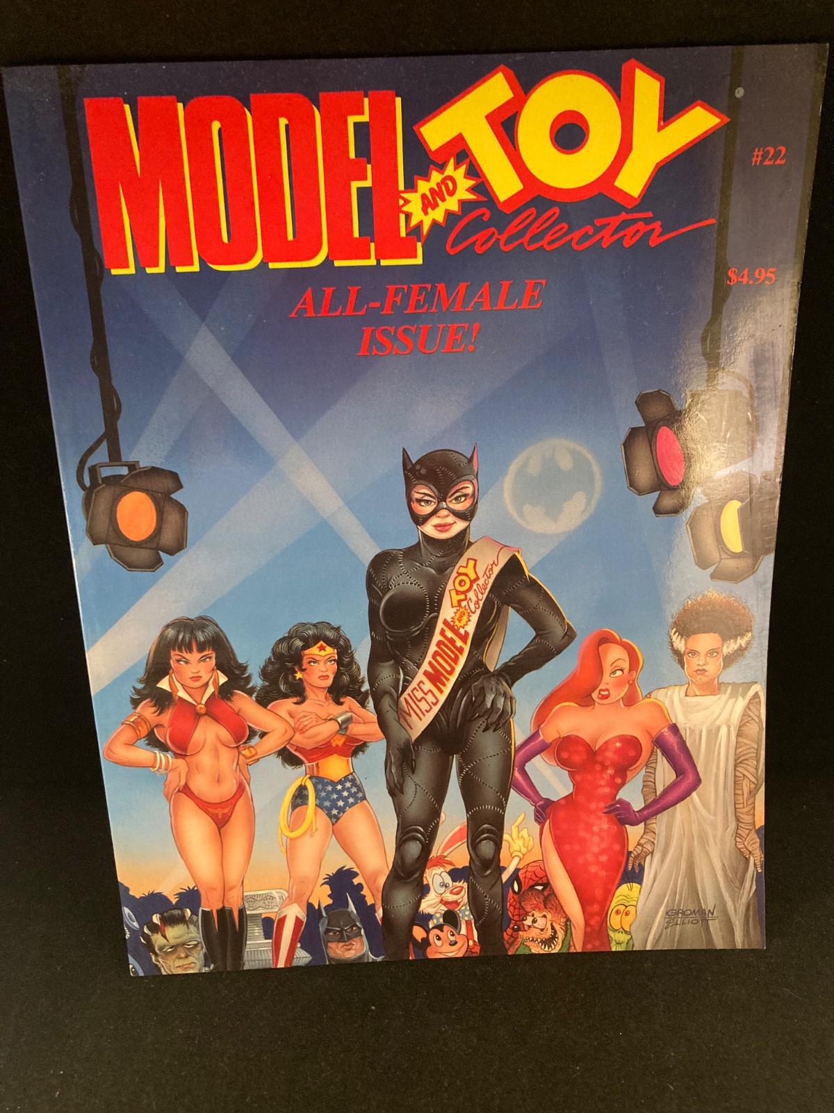 Model and Toy Collector # 22 The All Female Issue 1992 Magazine Wonder Woman