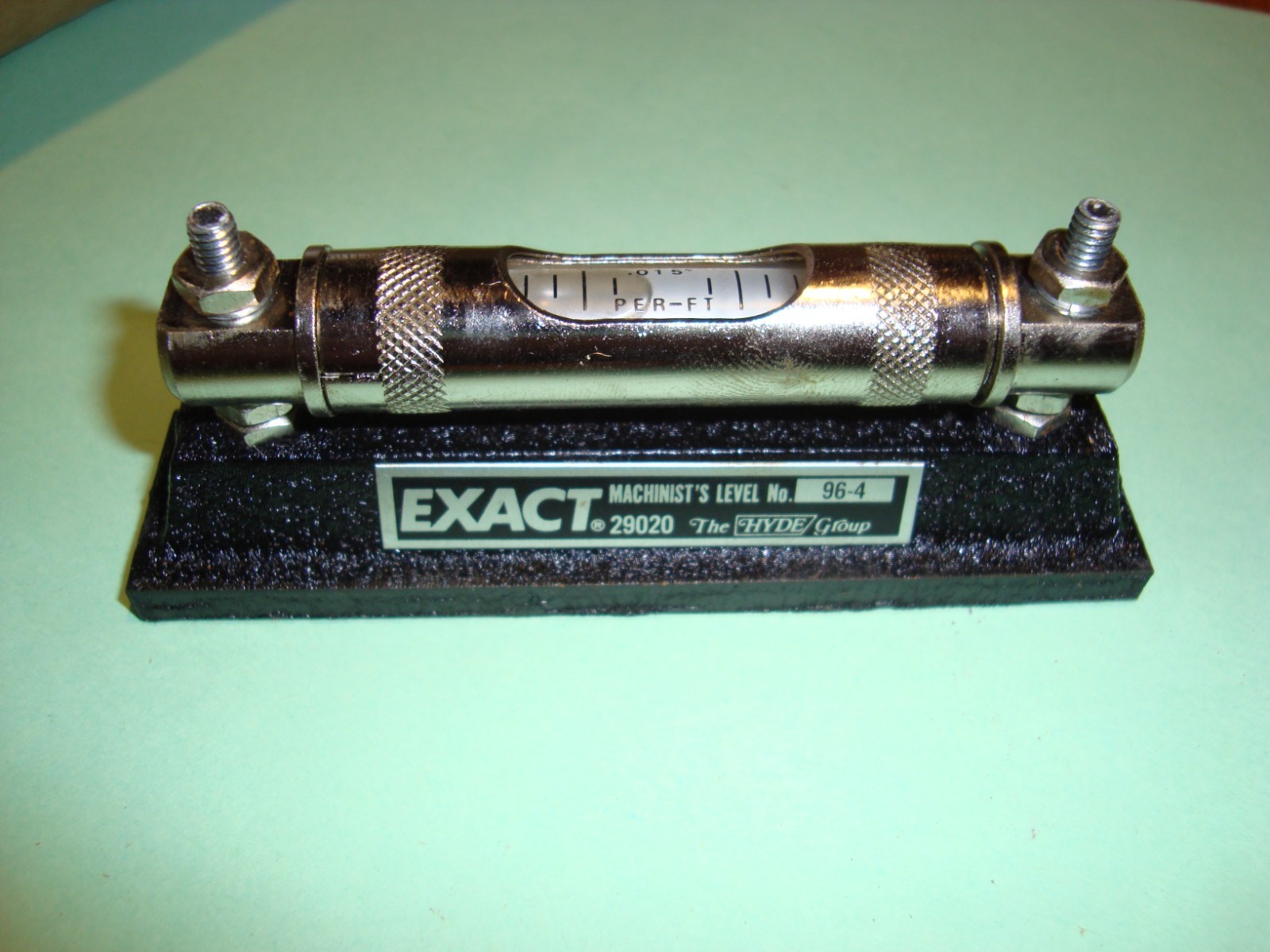 Vintage 'EXACT'  4"  Machinist Level  -  Brand New old stock  #96-4    ***NOS***