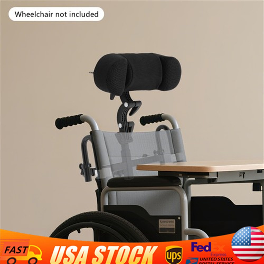Adjustable Wheelchair Headrest, Wheelchair Headrest Neck Support
