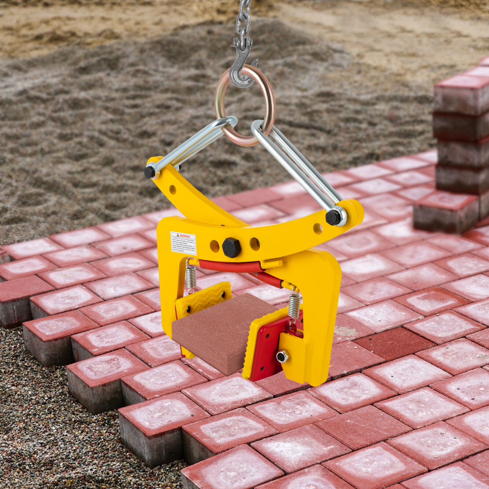 Marble Stone Lifting Clamp Stone Lifting Vertical Steel Plate Clamp Adjustable