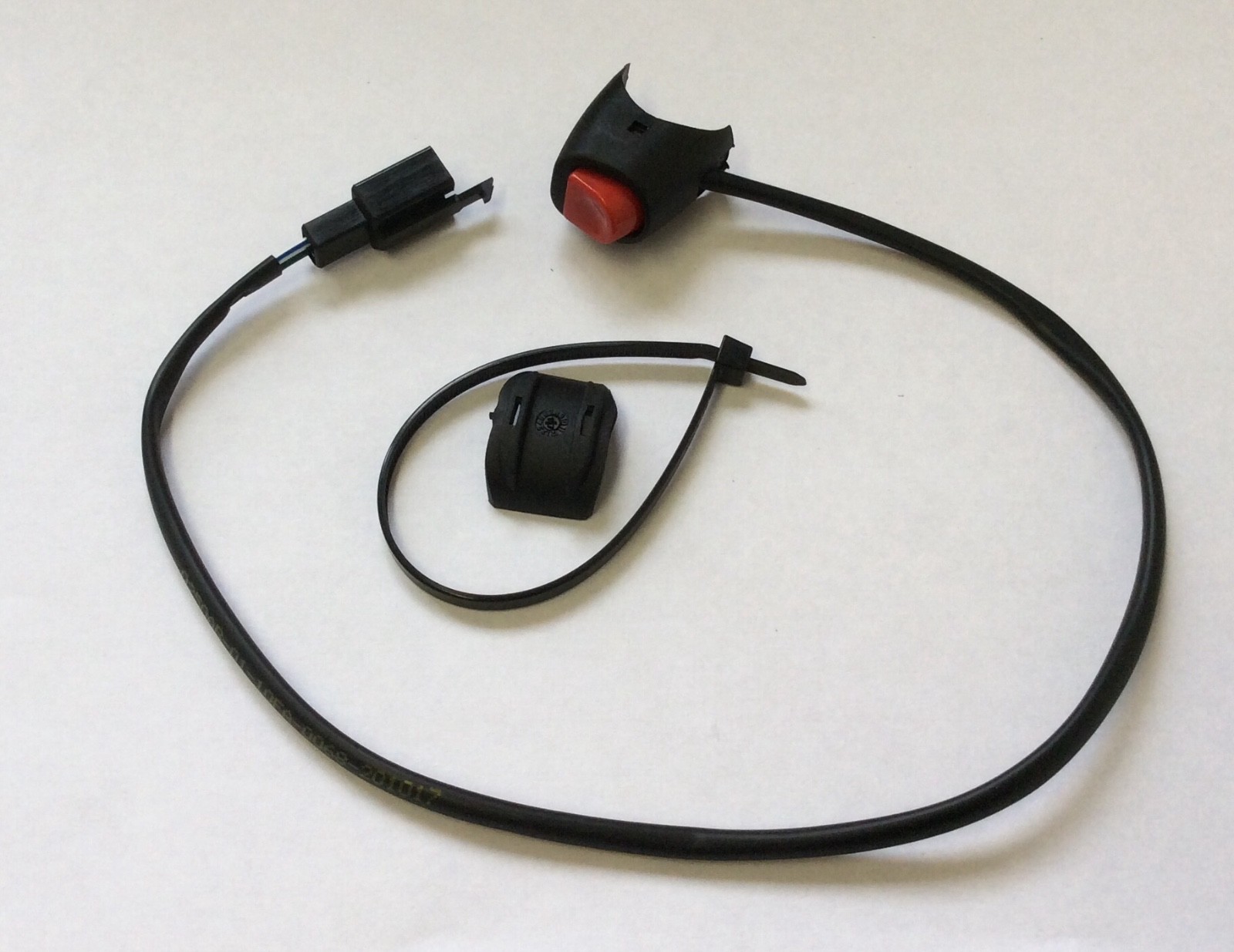 Domino Universal Kill Switch Button Black Race Track Bike Off Road Motorcycle