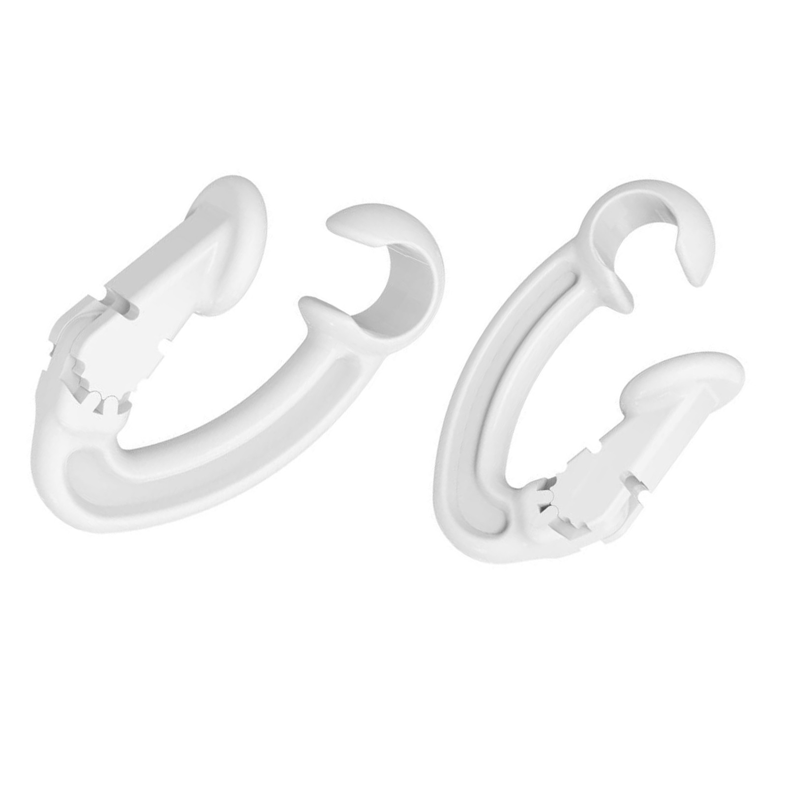 White PC Lightweight Anti-Lost Clips For AirPods1/2/3/Pro Wireless Headphone