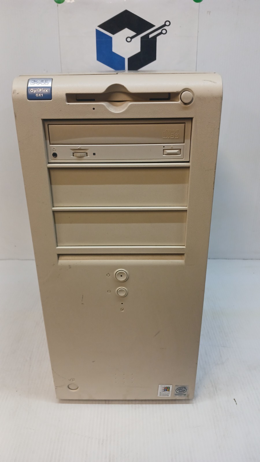 Dell Optiplex GX1 Retro Gaming Computer w Pentium III @450MHz 128MB RAM No HDs