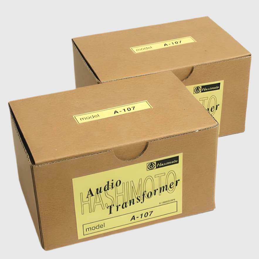 Hashimoto A-107 2-pack Interstage Transformer 7kΩ 1x2:2x2 for 12AU7,76 (Sansui)