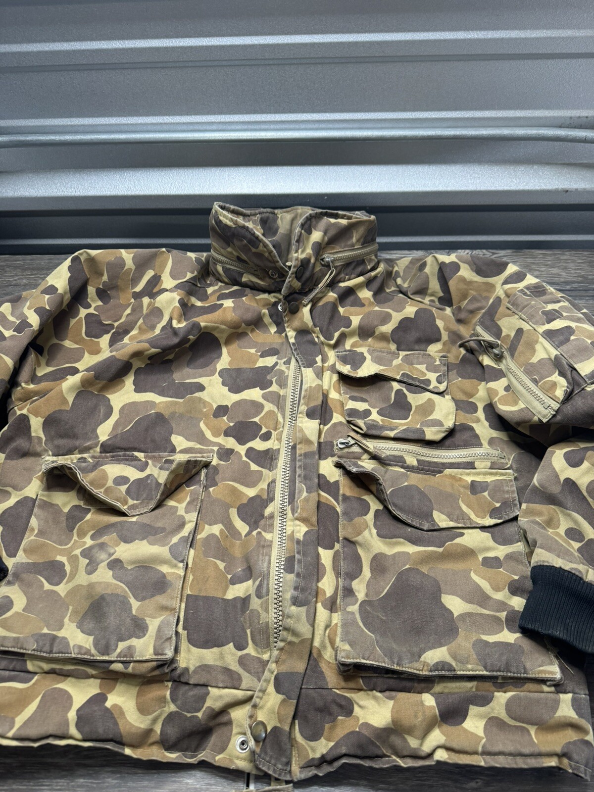 Vintage Field And Stream Jacket Duck Camo