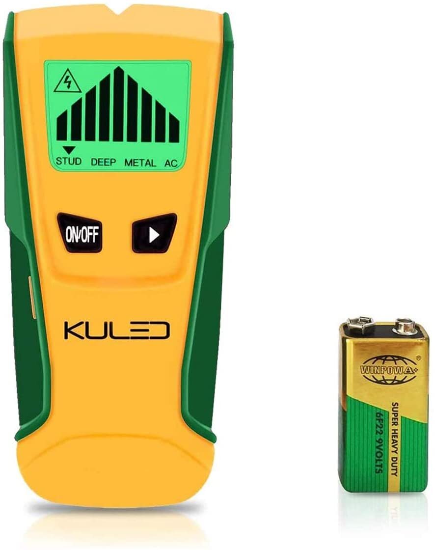 KULED Stud Finder, 3 in 1 Multi-Function LCD Display Wall Stud Sensor Detector