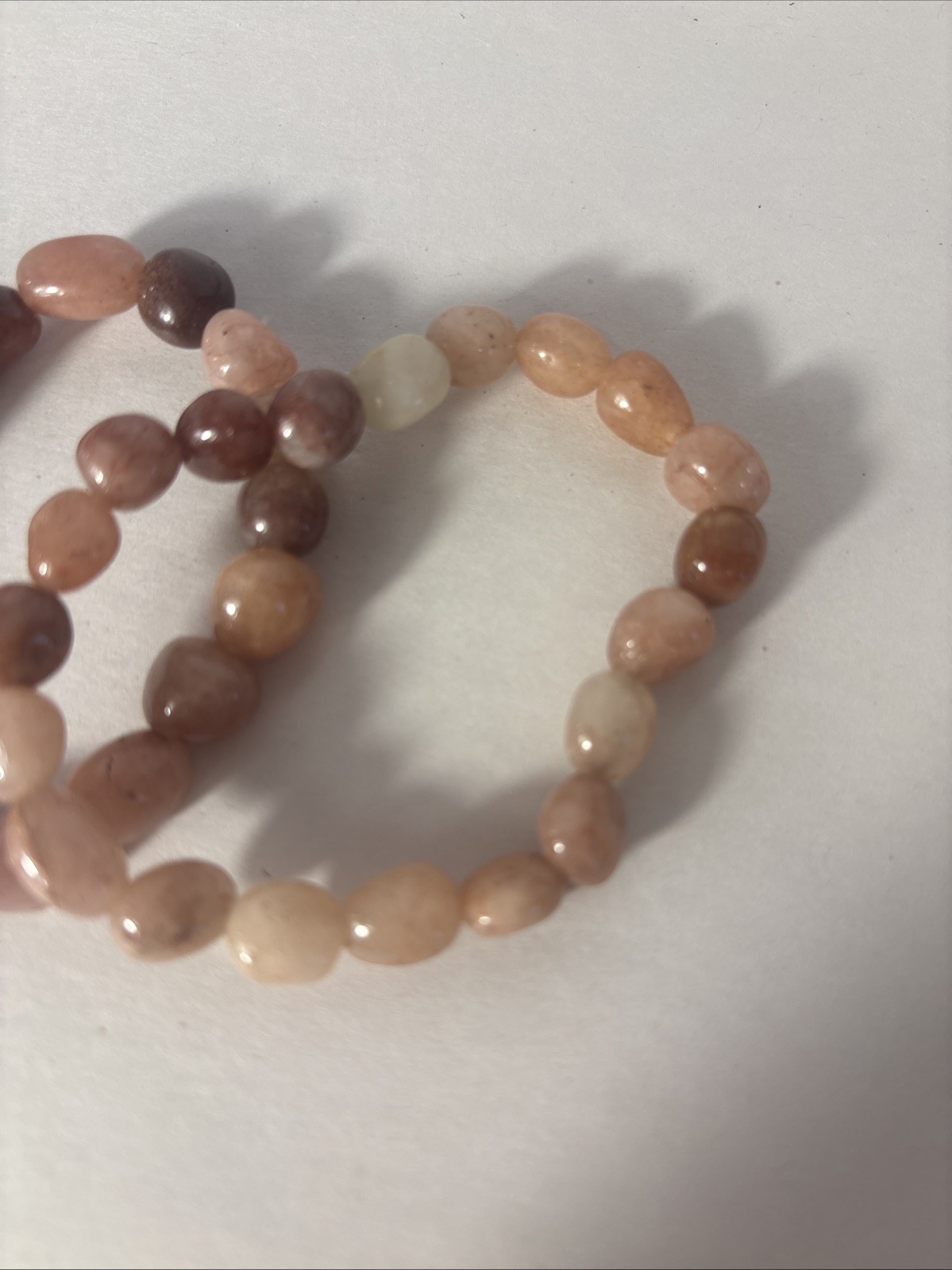 Sunstone Elastic Bracelet Sz 7