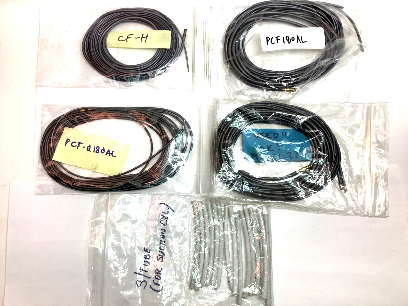 Lot of Light Fiber Bundle Olympus PCF 180AL CF-H PCF Q 180AL S Tube for Suction
