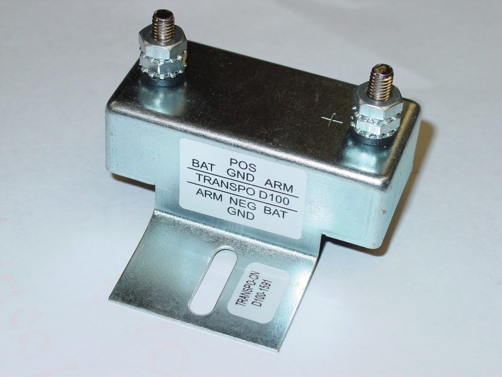 TRANSPO UNIVERSAL SOLID STATE GENERATOR CUT OUT CURVE / FLAT MOUNT d100